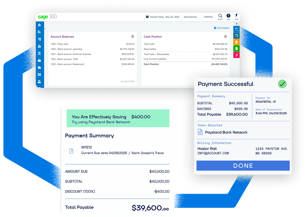 3 Sage 300 — three subsidiaries consolidating to one shared-services pane