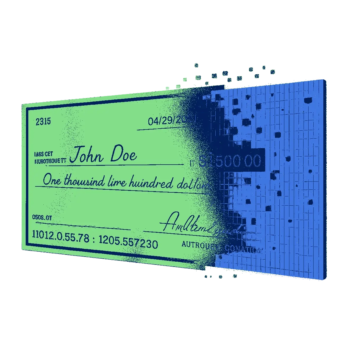 DigitizePayment bluegreen icon