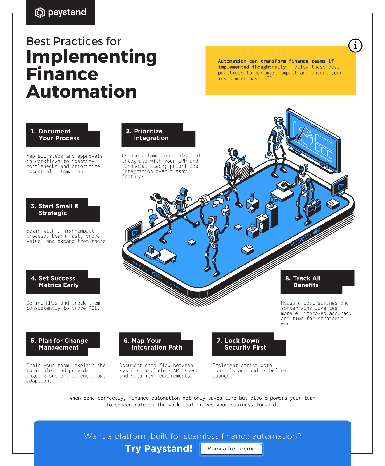Best Practices for Implementing Finance Automation