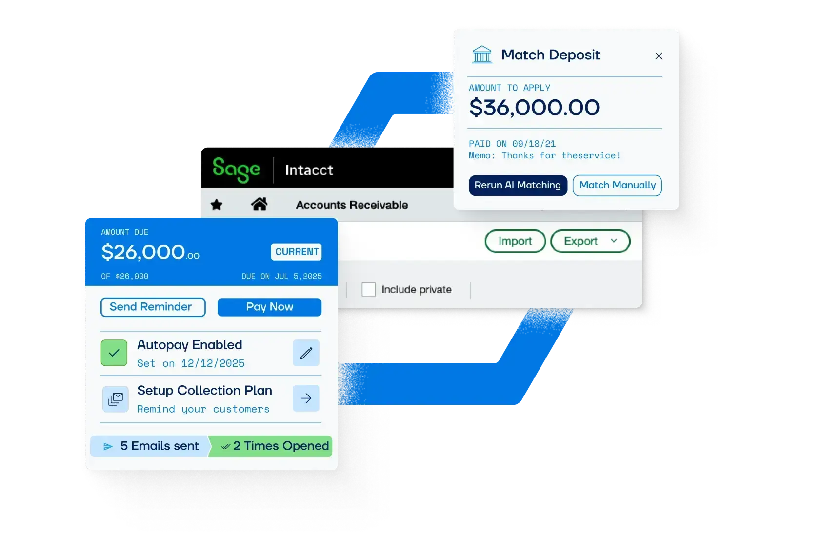 Paystand for Sage Intacct interface