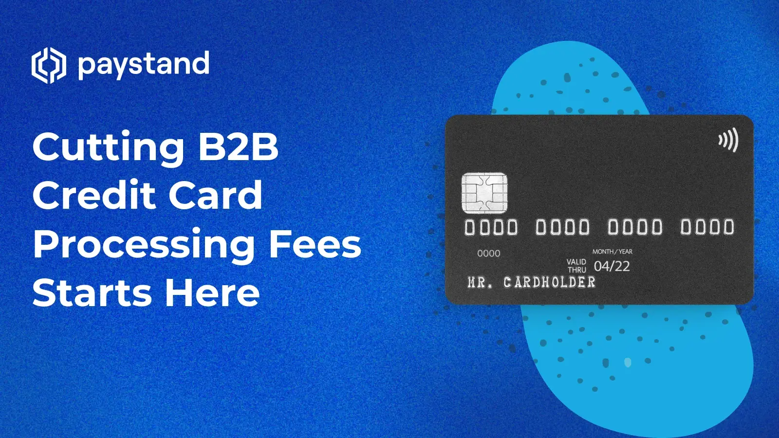 Cutting B2B Credit Card Processing Fees Starts Here