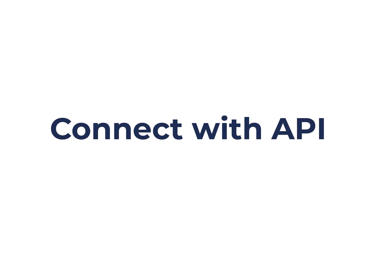 Connect with API card-83