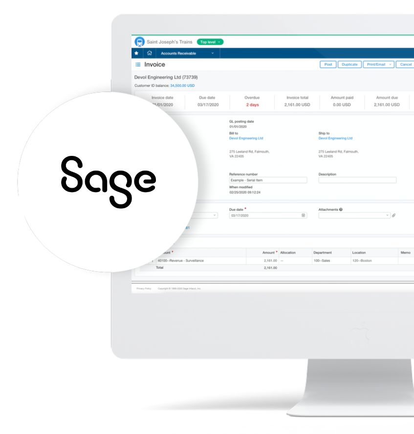 Sage ERP Integration Desktop, New Logo