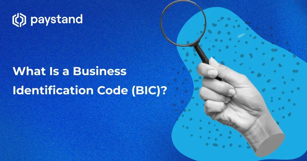 What Is a Business Identification Code (BIC)?