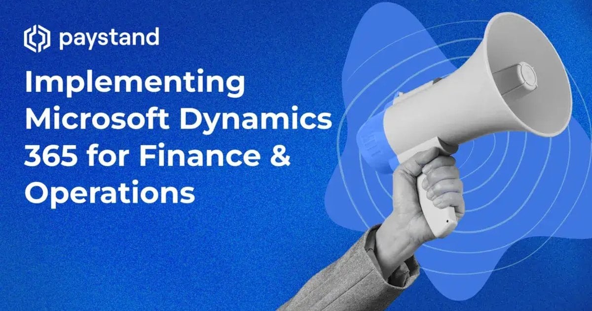 Implementing Microsoft Dynamics 365 for Finance and Operations