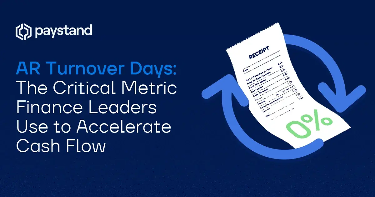 AR Turnover Days: The Critical Metric Finance Leaders Use to Accelerate Cash Flow
